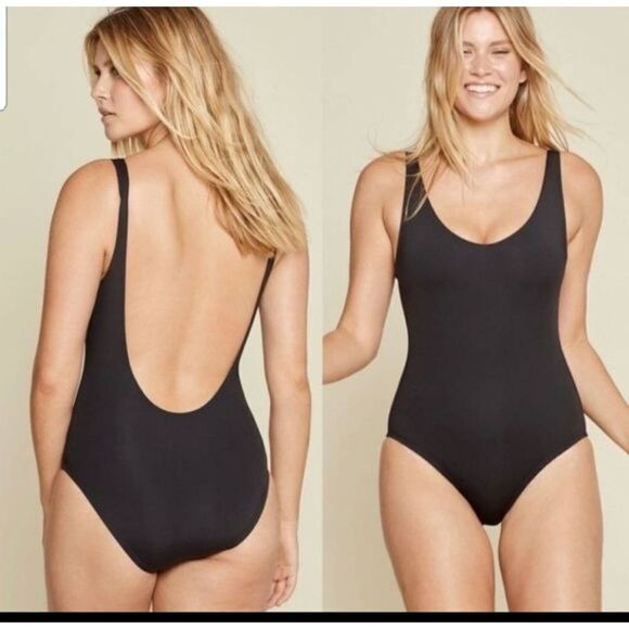 Andie Swim Ibiza one piece swimsuit black sz XXL - Picture 1 of 5